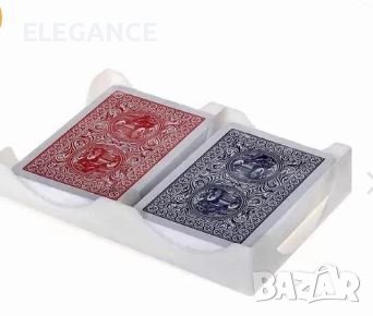 Карти Golden Trophy Ramino 100% пластик със стандартни размери., снимка 2 - Карти за игра - 37868834