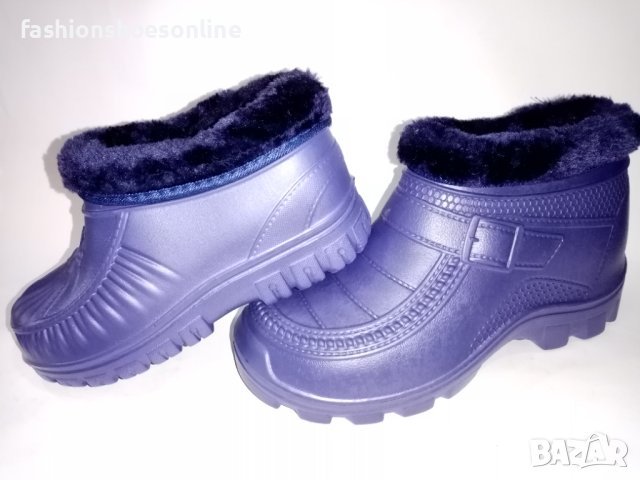 Мъжки и дамски еврогалоши олекотени, непромукаеми с топла вата. , снимка 3 - Мъжки боти - 40280285