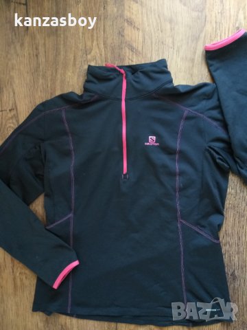  Salomon Discovery Half Zip - Women's - страхотна дамска блуза, снимка 6 - Блузи с дълъг ръкав и пуловери - 34763195