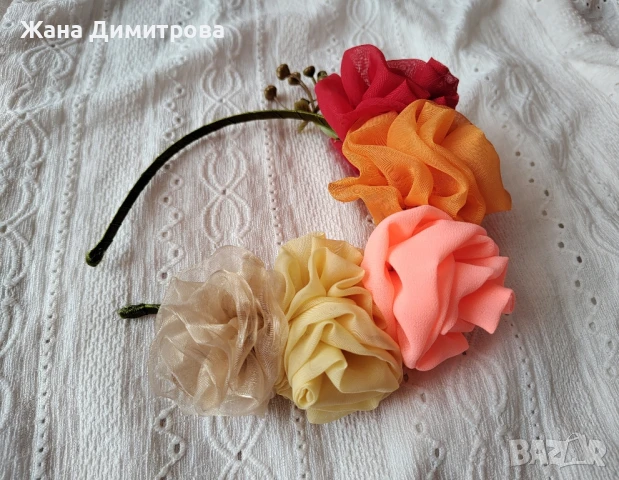 Ръчно изработени диадеми, снимка 3 - Аксесоари за коса - 50743437