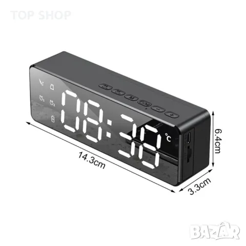 Led Bluetooth часовник с вградена батерия, снимка 9 - Тонколони - 48842693