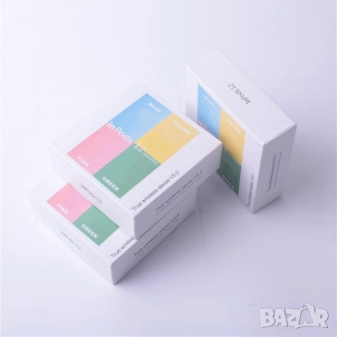 Безжични слушалки InPods 12, снимка 5 - Bluetooth слушалки - 52530472