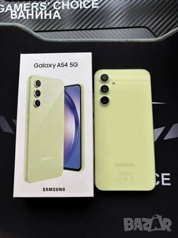 Samsung Galaxy A54, 256GB, 8GB RAM, 5G, Awesome Green, снимка 2 - Samsung - 52583913