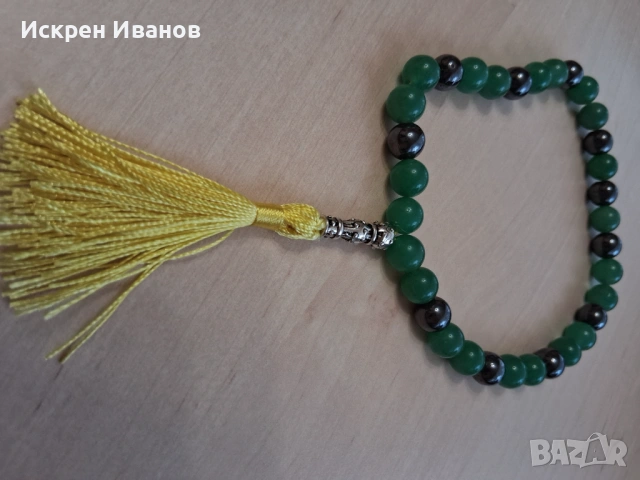 Нефритена Броеница, снимка 4 - Други ценни предмети - 53208417