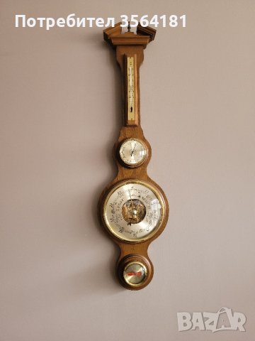 Барометър, тернометър и хигрометър , снимка 1 - Антикварни и старинни предмети - 43841471