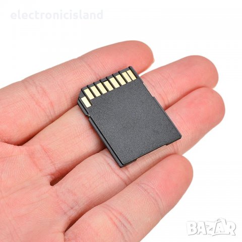 Адаптер, преходник за SD карта от microSD / TransFlash конвертор, снимка 3 - Карти памет - 32236753