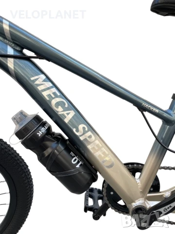 Детски алуминиев велосипед MEGA SPEED 20 цола, снимка 2 - Велосипеди - 50553704