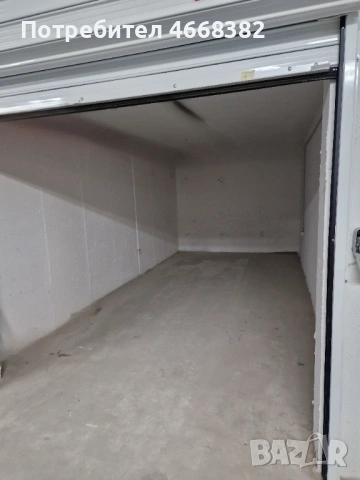 Отдавам подземен гараж под наем до Гребната 