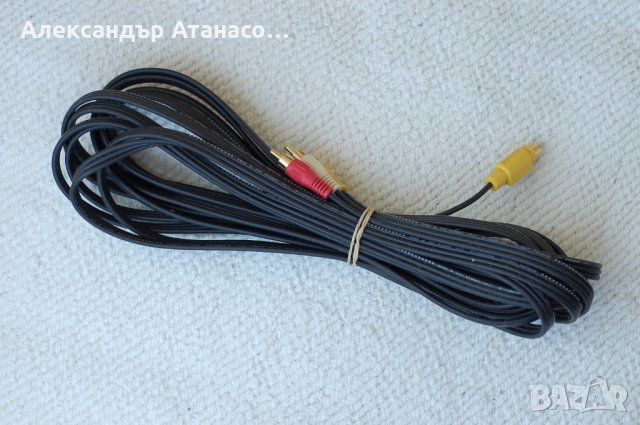 AV (аудио/видео) кабел S-Video (7 пин) - RCA Audio, 7 м