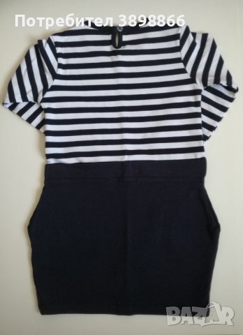 Детска рокля с дълъг ръкав - размер 110 и 116 см., снимка 5 - Детски рокли и поли - 43270143