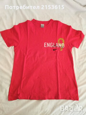 nike rooney 9 тениска с къс ръкав червена оригинална