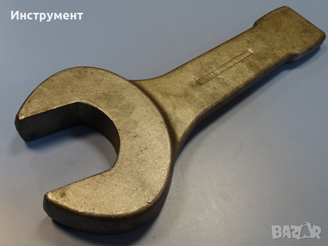 Ключ гаечен ударен едностранен Gedore B04323-100mm Metric Open Ended Slogging Spаnner, снимка 6 - Ключове - 43240541