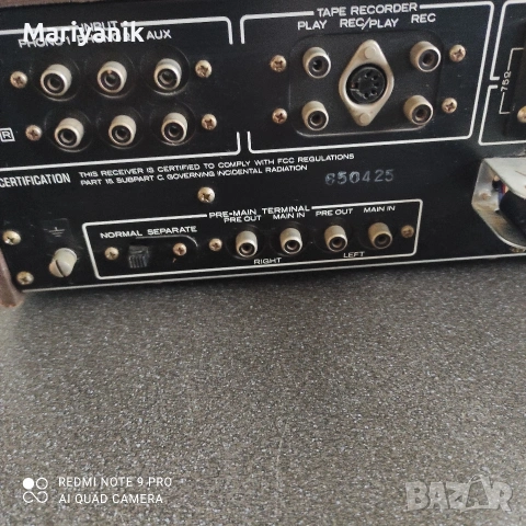 Kenwood KR-2120, снимка 4 - Ресийвъри, усилватели, смесителни пултове - 53381333