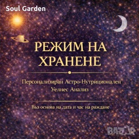 Персонализиран астрологичен анализ с режим на хранене |