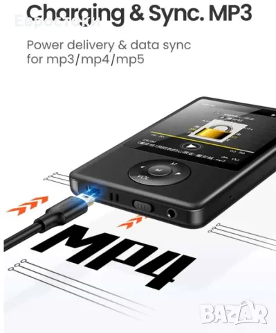 UGREEN USB 2.0 тип A до Mini B кабел за предаване на данни. Съвместим с GoPro Hero 3+, Hero HD, снимка 4 - Кабели и адаптери - 49328684