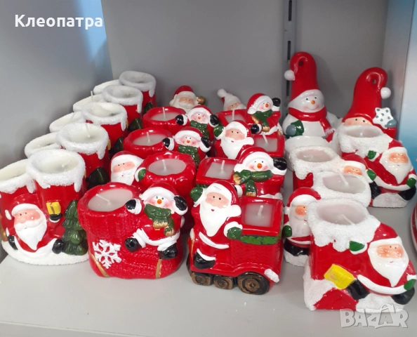 Нови коледни свещници , снимка 2 - Декорация за дома - 52666394