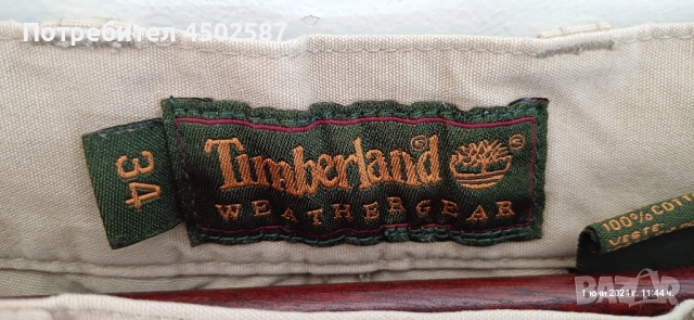 Мъжки панталон Timberland, снимка 5 - Панталони - 52716068