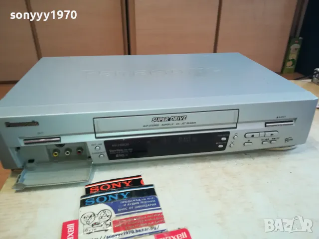 PANASONIC NV-HS820EG-U HIFI STEREO VIDEO-MADE IN GERMANY-ВНОС SWISS 2302251451LNWC, снимка 8 - Плейъри, домашно кино, прожектори - 49244468