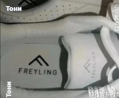 FREYLING Нови Мъжки Кожени Маратонки 45, снимка 3 - Маратонки - 51081759