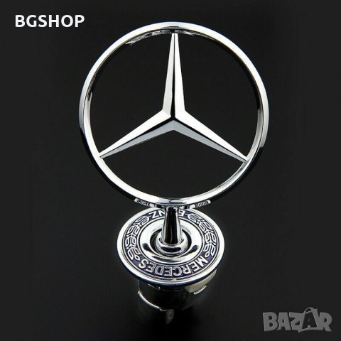 Емблема звезда за Mercedes Benz Silver Logo