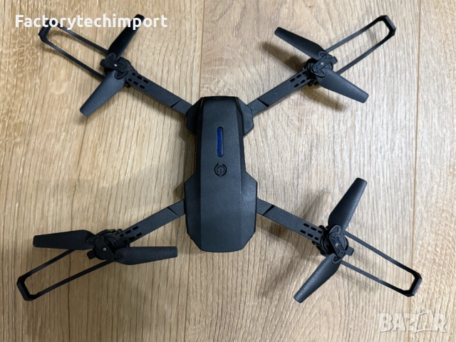 Дрон E88 PRO с две HD камери и 15 мин. полет + чанта, снимка 2 - Дронове и аксесоари - 53262679