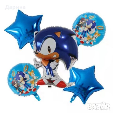 Парти сет балони Соник и Том и Джери , снимка 3 - Други - 43001134