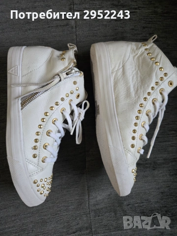 Guess кожени боти, снимка 2 - Дамски боти - 53175858