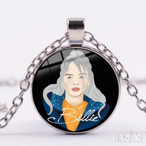 Медальони Billie Eilish / Били Айлиш, снимка 12 - Колиета, медальони, синджири - 26630899