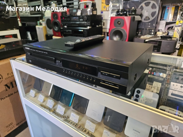 CD Player Yamaha CDX-396 с оригинално дистанционно., снимка 8 - Декове - 52799262