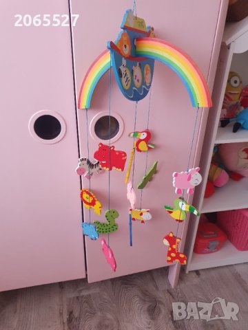 Дървена висулка, снимка 4 - Дрънкалки и чесалки - 44046124