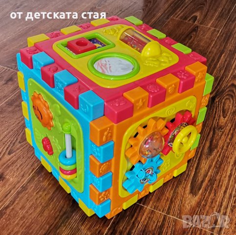 Голям детски интерактивен куб, снимка 1 - Образователни игри - 42949612