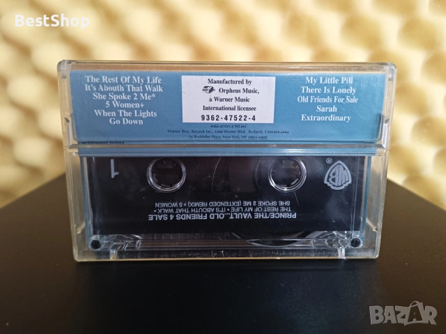 Prince - The Vault, снимка 2 - Аудио касети - 53338122