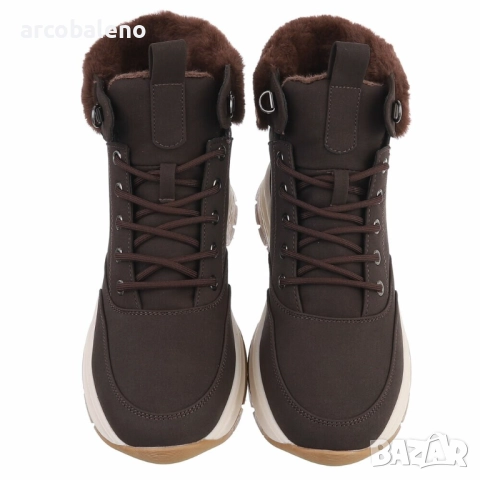 Дамски боти с връзки, 3цвята , снимка 6 - Дамски боти - 52683642