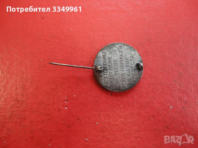 Страхотен сребърен знак значка с емайл 2 , снимка 5 - Колекции - 51367502