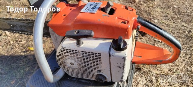 Резачка STIHL 045 AV 77cc 5.2к.с. 50см За дърва ОРИГИНАЛ ПРОФЕСИОНАЛНА, снимка 6 - Градинска техника - 42990027