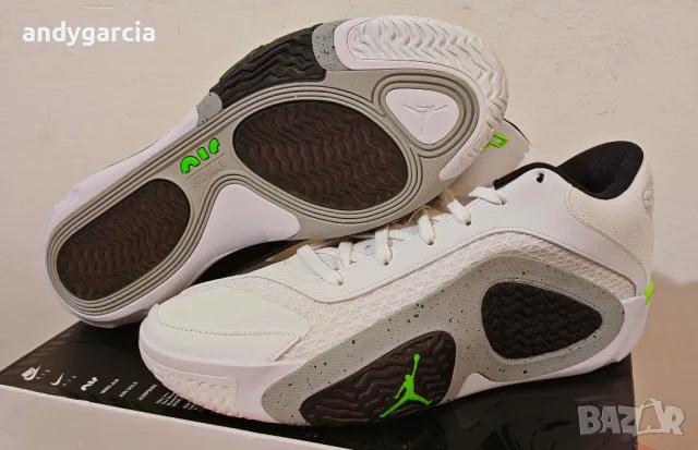 Nike AIR Jordan Tatum 2 Neon 46-ти номер 30см стелка чисто нови в кутия, снимка 10 - Маратонки - 49664711