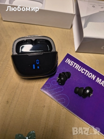 BRITZGO Слухови апарати, акумулаторен, цифров усилвател, мини, за в ухото, невидим, удобен, , снимка 7 - Слухови апарати - 52527345