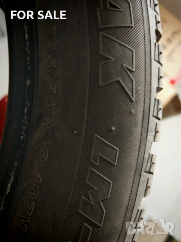 4 бр. зимни гуми 265 50 20 BRIDGESTONE BLIZZAK , снимка 3 - Гуми и джанти - 52541282