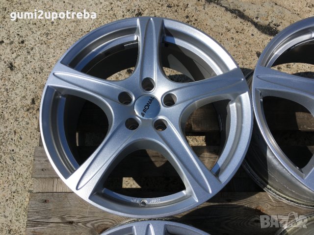  18" джанти 5х112 Мерцедес Е Класа Mercedes W213 Ауди А6 RONAL R56 ТОП , снимка 5 - Гуми и джанти - 28503578