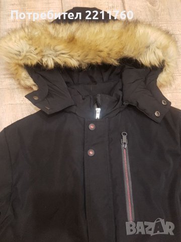 Яке парка с качулка и пух, снимка 5 - Детски якета и елеци - 38976507