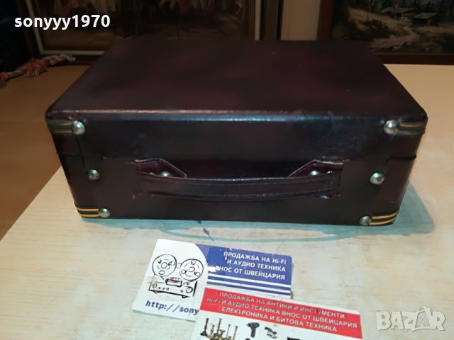 кожено куфарче с златен обков-внос швеция 1907210922, снимка 14 - Колекции - 33560555