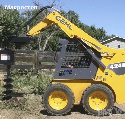 Услуги със свредел - ямокопател