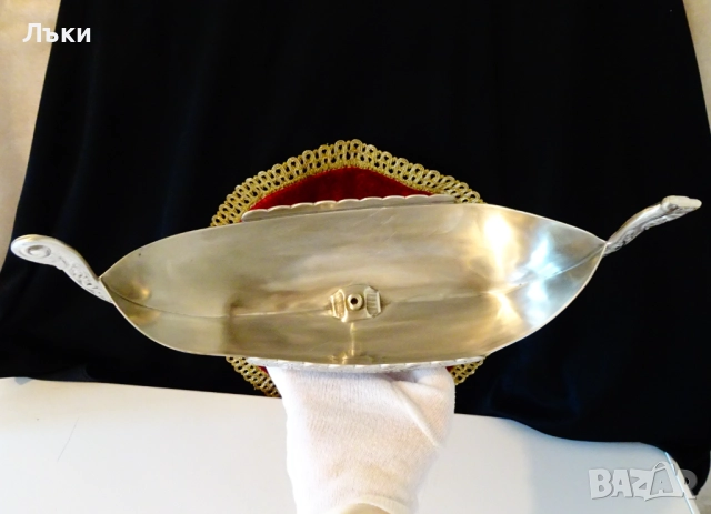 Викингски драконов кораб Драккар от калай,Норвегия. , снимка 6 - Антикварни и старинни предмети - 51936697