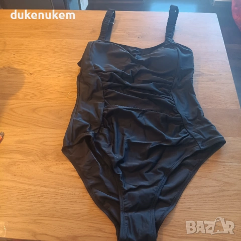 Дамски цял бански TcIFE, Push-Up, Vintage стил, Tummy Control, L размер, черен цвят, снимка 6 - Бански костюми - 53113835