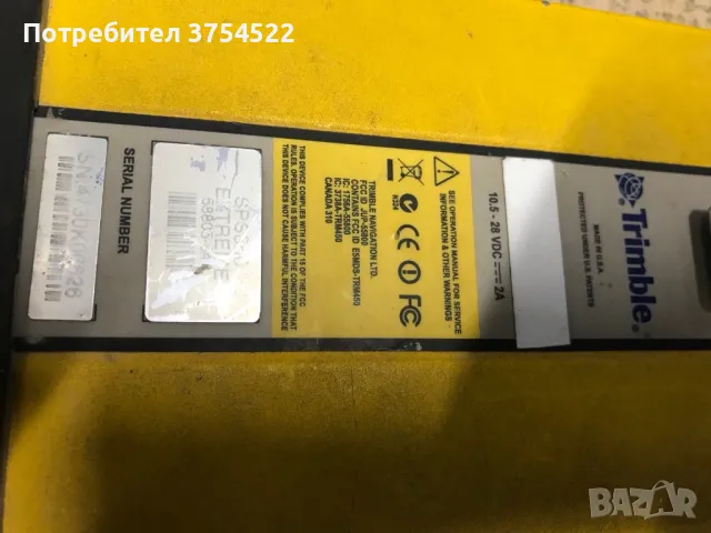 Trimble GPS SPS комплект, снимка 5 - Други инструменти - 50393242
