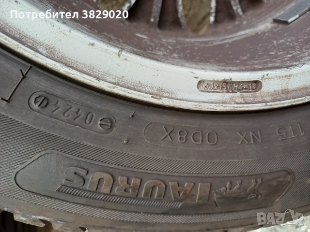  гуми с джанти за Ситроен (Пежо), снимка 6 - Гуми и джанти - 52390516