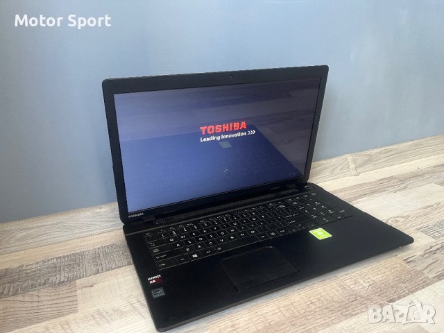 Лаптоп Toshiba 8RAM/AMD A8/Raden 1GB/750GB/17.3Инча.