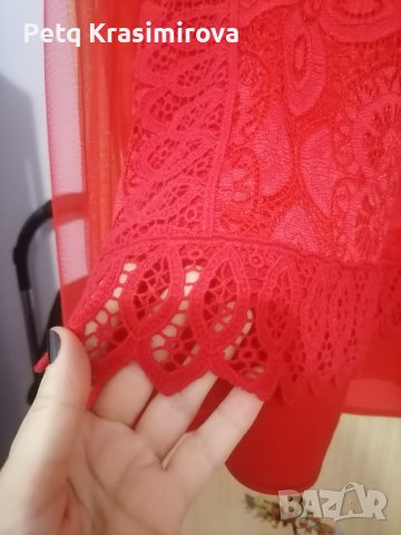 Дамска дантелена блуза, снимка 1