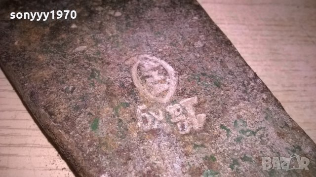 ПОРЪЧАНА-антика-брадва-стара за колекция-31х26см-внос швеицария, снимка 17 - Колекции - 26315463