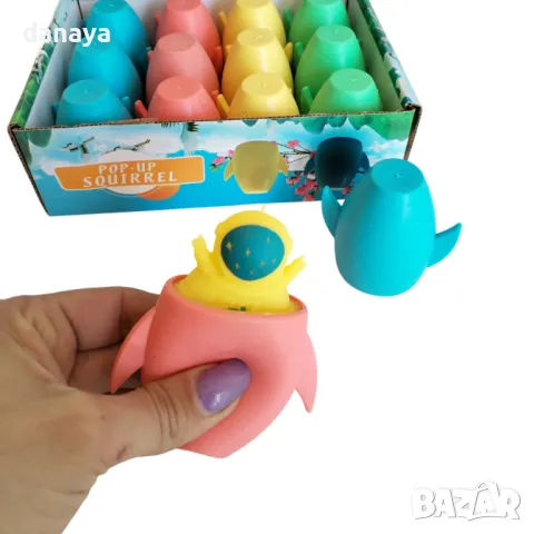 5877 Антистрес играчка за стискане Космонафт, снимка 4 - Фигурки - 50098014